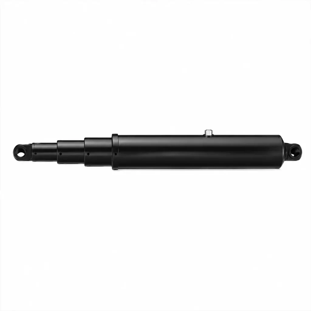 Single-Acting Telescopic Hydraulic Cylinder