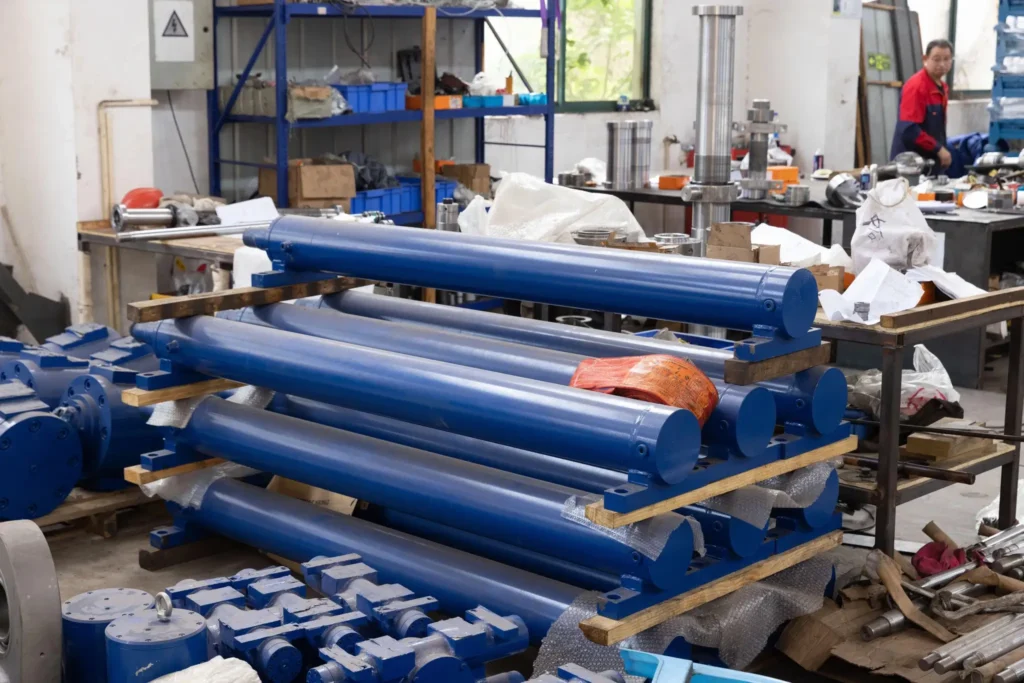 In-House Manufacturing Facility — Supports Custom Hydraulic Cylinder Design and Bulk Delivery