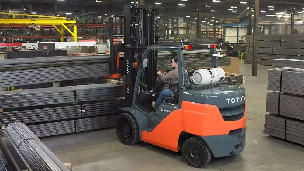 Industrial Manufacturing Forklift Project