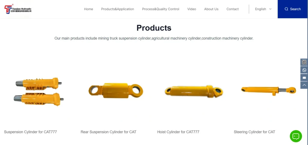 Jiangsu Tianjian Hydraulic Technology
